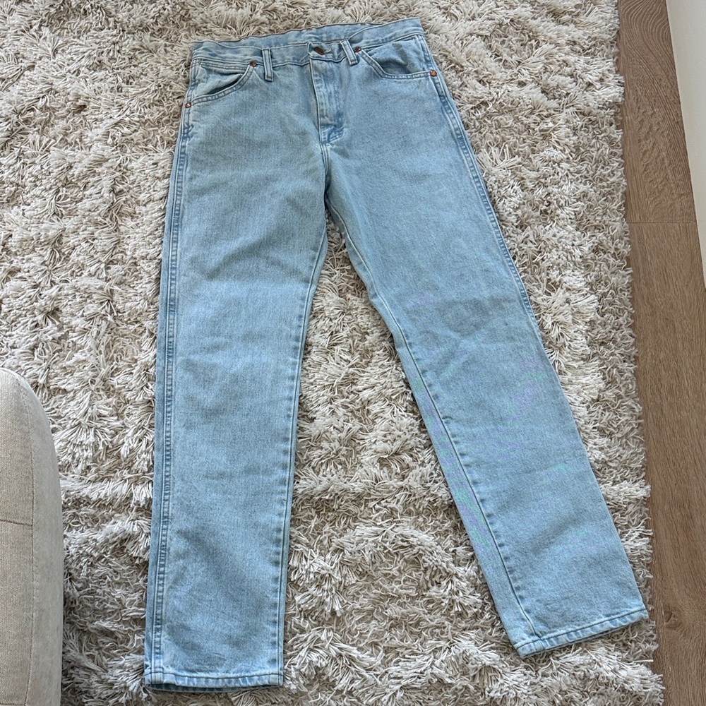Light Blue Vintage Women's Wrangler Jeans Size 30